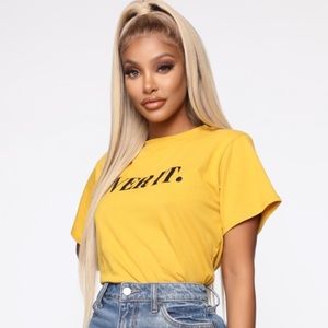 Fashion Nova - Over It Tunic Top
